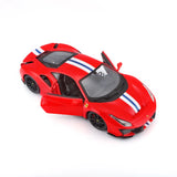 1:24 Ferrari 488 Pista -- Red -- Bburago Race & Play