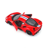 1:24 Ferrari 488 Pista -- Red -- Bburago Race & Play