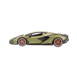 1:18 Lamborghini Sián FKP 37 -- Matt Green Metallic -- Bburago