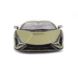 1:18 Lamborghini Sián FKP 37 -- Matt Green Metallic -- Bburago