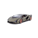 1:24 Lamborghini Sián FKP 37 -- Matt Green Metallic -- Bburago