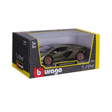 1:24 Lamborghini Sián FKP 37 -- Matt Green Metallic -- Bburago