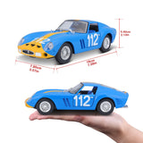 1:24 Ferrari 250 GTO -- #112 Blue/Yellow -- Build-It-Yourself Kit -- Bburago