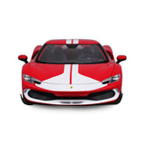 1:18 Ferrari 296 GTB Assetto Fiorano -- Rosso Corsa Red/White -- Bburago