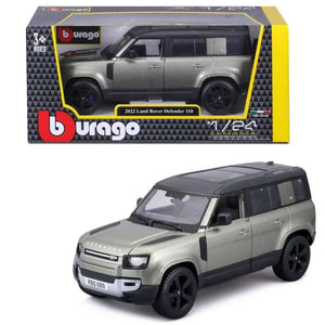 1:24 Land Rover Defender 110 2022 -- Green -- Bburago