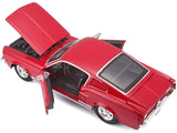 1:24 1967 Ford Mustang GT -- Red w/White Stripes -- Maisto