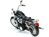1:12 Harley-Davidson 2006 FXDBI Dyna Street Bob Bike -- Navy -- Maisto Motorbike