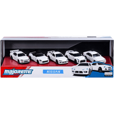1:64 Nissan NISMO 5 Vehicle Set -- Skyline GTR/Cefiro/Z/Silvia -- Majorette: Gift Pack