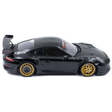 1:18 Porsche 911 GT3 RS MR Manthey -- Black w/Gold Wheels -- Minichamps