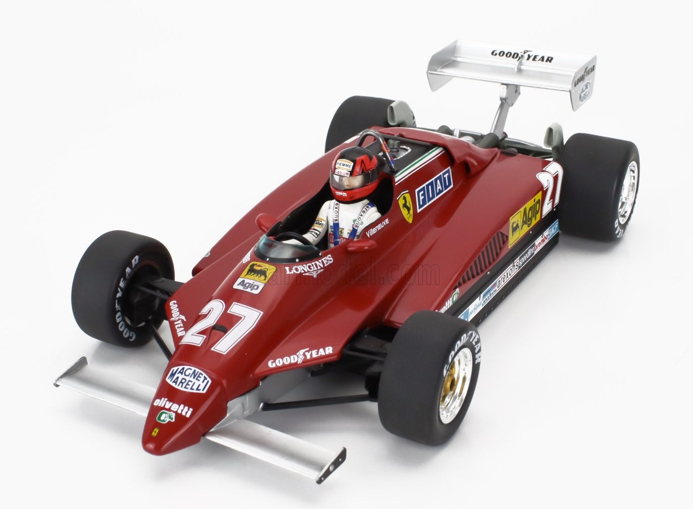 Model F1 Gp Replicas 1/18 Ferrari 126 C2 1982 San Marino Gp