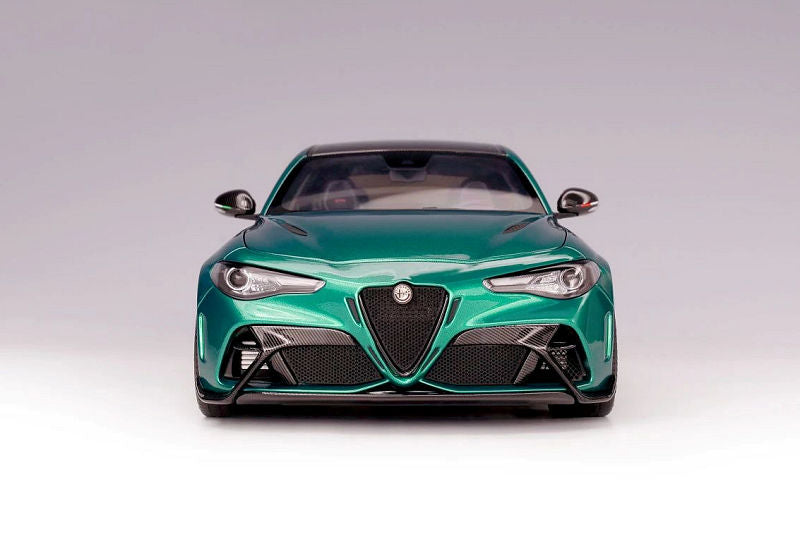 Alfa Romeo Giulia GTAm 2020 Verte – 1/18 OttOmobile OT989 – Résine Collection