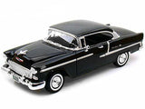 1:18 1955 Chevrolet Bel Air Hard Top -- Black -- Motormax