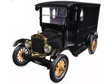 1:24 1925 Ford Model T Paddy Wagon -- Black -- MotorMax