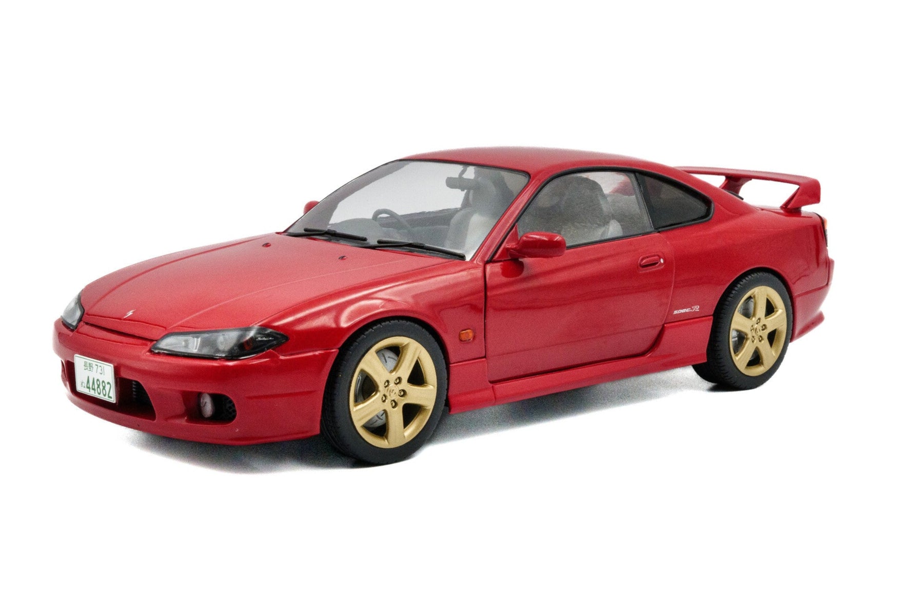1:18 Nissan Silvia S15 Spec-R Aero 1999 -- Flame Red -- Solido