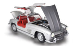 (Pre-Order) 1:8 Mercedes-Benz 300 SL -- Silver -- IXO Collections