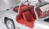 (Pre-Order) 1:8 Mercedes-Benz 300 SL -- Silver -- IXO Collections