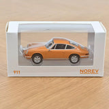 1:43 Porsche 901 911 Coupe 1969 -- Bahama Yellow (Orange) -- Norev