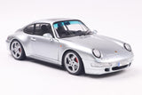 1:18 Porsche 911 (993) Carrera 4S 1996 -- Polar Silver -- Solido