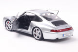1:18 Porsche 911 (993) Carrera 4S 1996 -- Polar Silver -- Solido