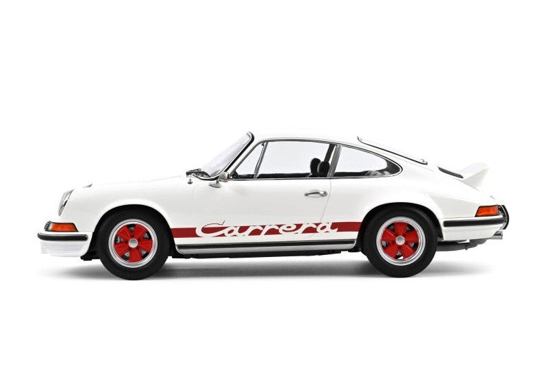 1:12 Porsche 911 Carrera RS 2.7 Coupe 1973 -- White/Red -- Norev