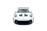 1:18 Porsche 911 (992) GT3 RS 2024 -- White w/Blue Stripes -- Solido