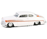 1:64 1950 Mercury Eight -- White -- California Lowriders
