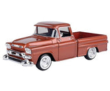 1:24 1958 GMC 100 Wideside Pickup Truck -- Brown Metallic -- MotorMax