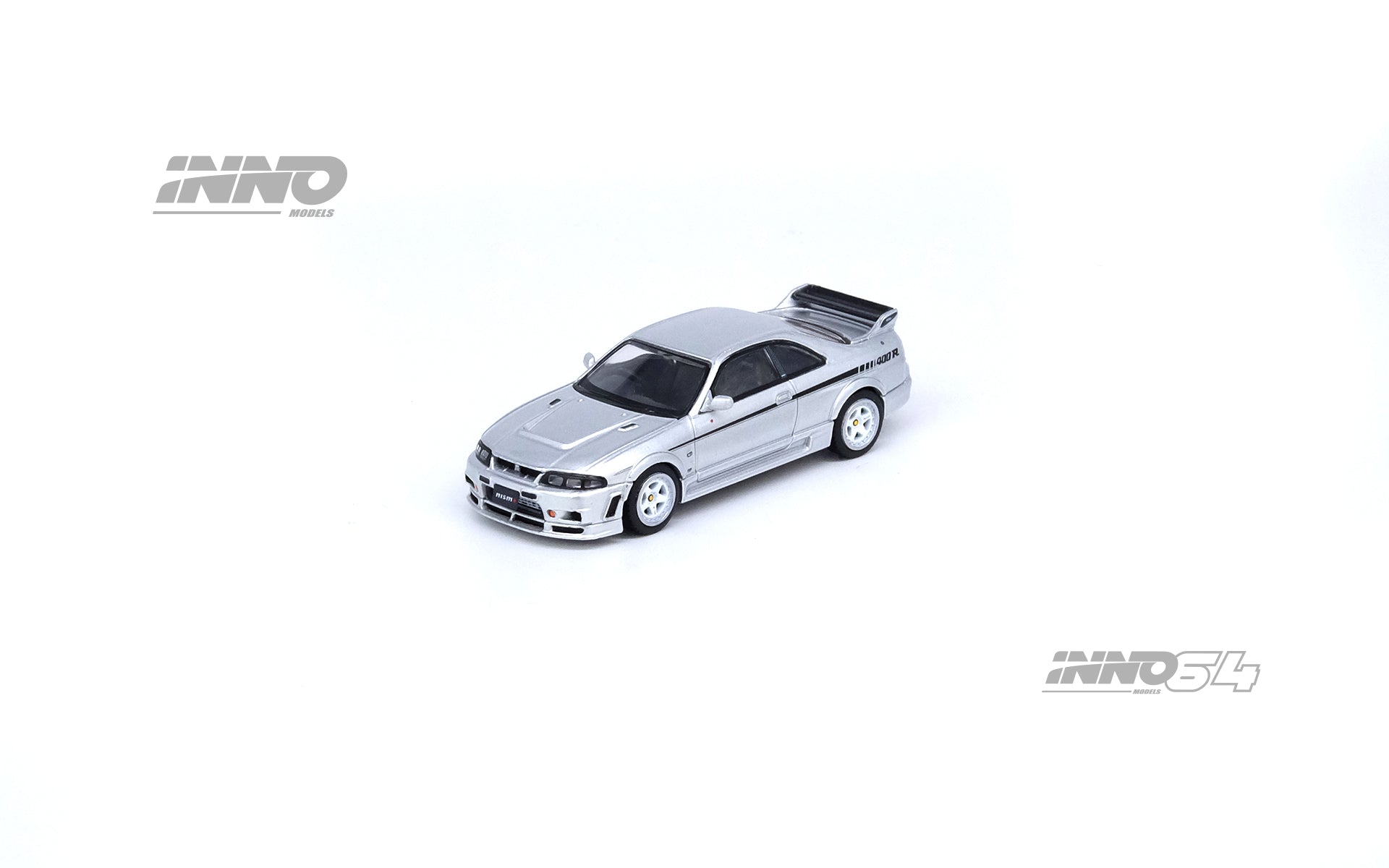 1:64 Nissan Skyline GT-R (R33) NISMO 400R -- Sonic Silver -- INNO64
