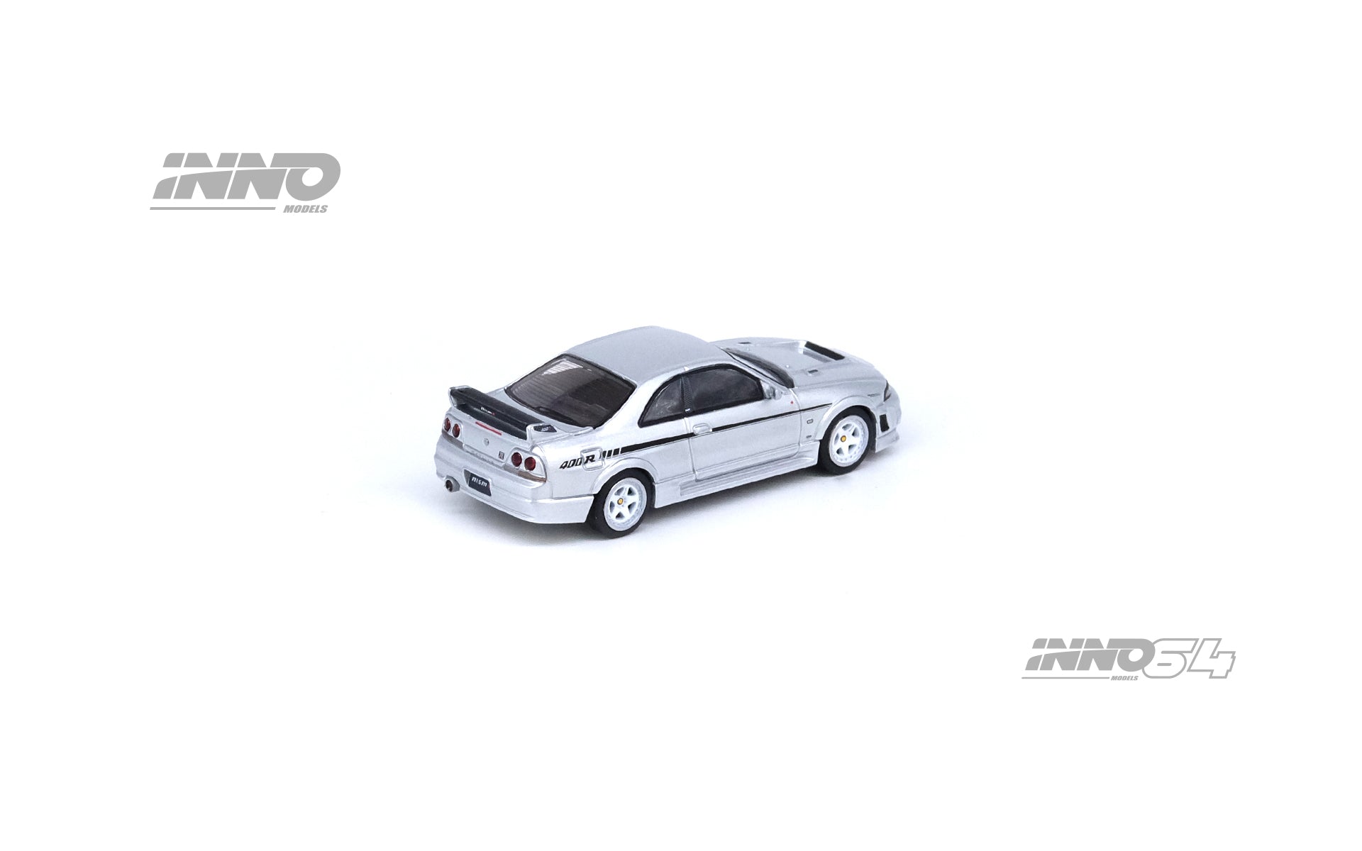 ミニカー IG25011/64 Nismo R33 GT-R 400R Silver 1:64 Nissan Skyline GT-R (R33) NISMO 400R -- Sonic Silver -- INNO64