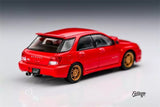 1:64 Subaru Impreza WRX STi GG "Blob Eye" Wagon -- Red -- Furuya