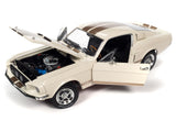 1:18 1967 Ford Mustang Shelby GT-350 -- Wimbledon White -- American Muscle