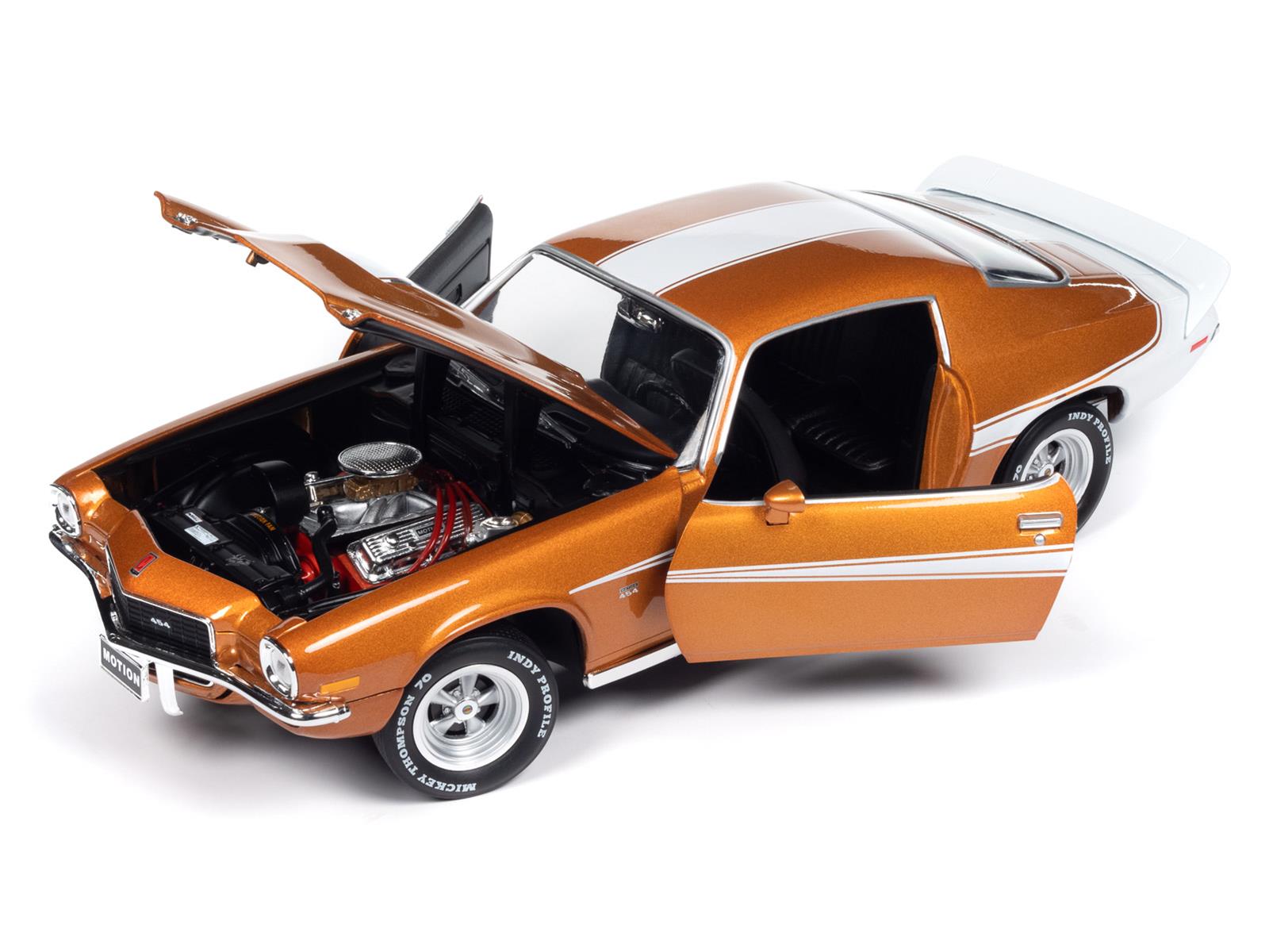 1:18 1973 Chevrolet Camaro Baldwin-Motion -- Light Copper -- American