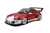 1:18 RWB 993 -- Porco Rosso Red/White -- Solido Porsche 911