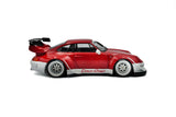 1:18 RWB 993 -- Porco Rosso Red/White -- Solido Porsche 911