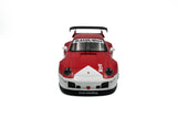 1:18 RWB 993 -- Porco Rosso Red/White -- Solido Porsche 911