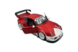 1:18 RWB 993 -- Porco Rosso Red/White -- Solido Porsche 911