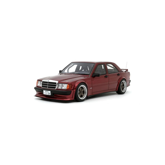 (Pre-Order) 1:18 Mercedes-Benz 190E RAHU-WELT Republik 1984 -- Red -- Ottomobile