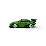(Pre-Order) 1:64 RWB 993 -- Green w/Black Stripes -- Model-Model