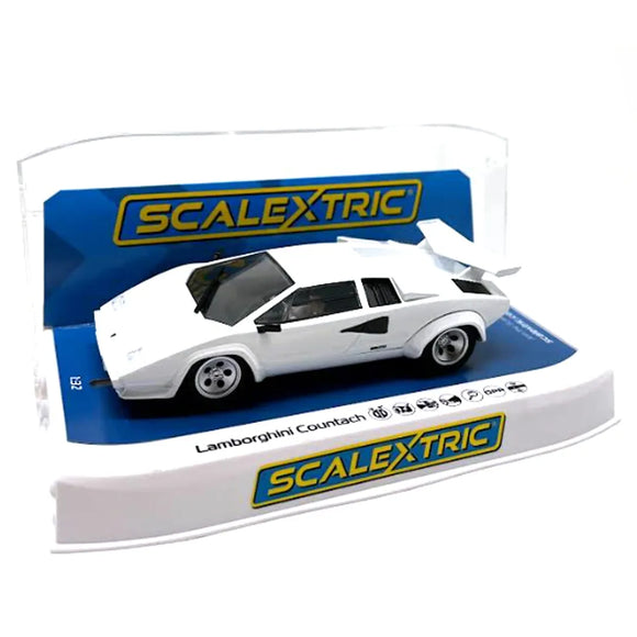 Scalextric 1:32 -- Lamborghini Countach - White