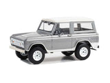 1:24 Counting Cars -- 1967 Bronco - Silver Metallic -- Greenlight