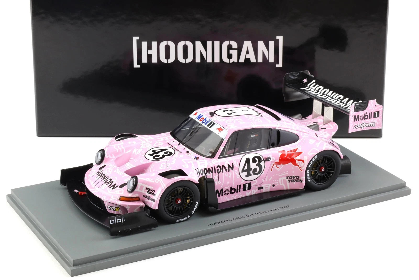 スパーク1/18 Hoonipigasus 2022 ケン・ブロック 1/18 Spark 2022 Porsche 911 No.43 Pikes Peak Hoonipigasus Ken