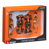 1:43 2024 McLaren F1 Team 2-Pack Gift Set - Oscar Piastri/Lando Norris - Bburago