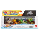 Hot Wheels -- RacerVerse 4-Pack Jurassic World HKD30