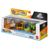 Hot Wheels -- RacerVerse 4-Pack Jurassic World HKD30
