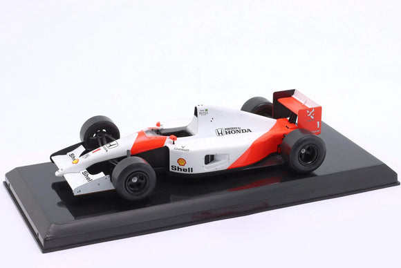 1:24 1991 Ayrton Senna -- World Champion -- #1 McLaren MP4/6 -- Atlas/Edicola F1