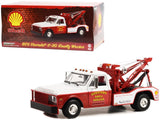 1:18 1972 Chevrolet C-30 Dually Wrecker Tow Truck -- Shell Service --  Greenlight