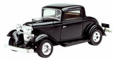 1:24 1932 Ford Coupe -- Black -- MotorMax