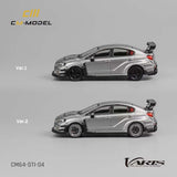 1:64 Subaru WRX STI VARIS Widebody 2.0 -- Silver -- CM-Model