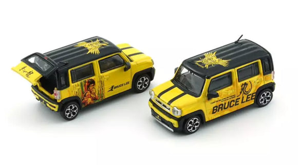 1:64 Suzuki Hustler 2016 -- Bruce Lee - Yellow -- BM Creations