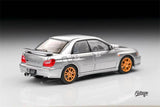 1:64 Subaru Impreza WRX STi GD "Bug Eye" Sedan -- Silver -- Furuya